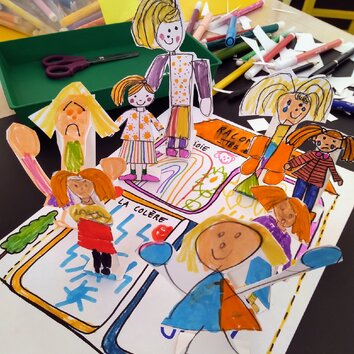 Atelier créatif pour enfants de 6 à 9 ans autour de l'album "Raconte-moi" de Steffie Brocoli