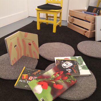 Atelier de lecture pour les 1 à 3 ans dans la Librairie Jaune Citron à Orléans