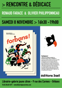 Rencontre et dédicace avec Olivier Philipponneau et Renaud Farace