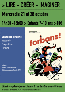 Atelier enfants autour de l'exposition Forbans
