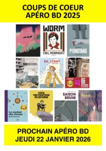 Coups de coeur Bande dessinée de la libraire jaune citron