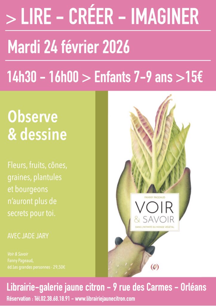 Atelier pour enfant autour du documentaire Voir & Savoir paru aux éditions Les Grandes personnes