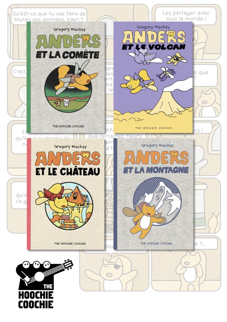 La série de BD Anders de Grégory Mackay