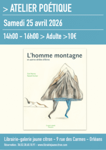 Atelier poésie autour du livre l'homme montagne de Carl Norac et Natali Fortier