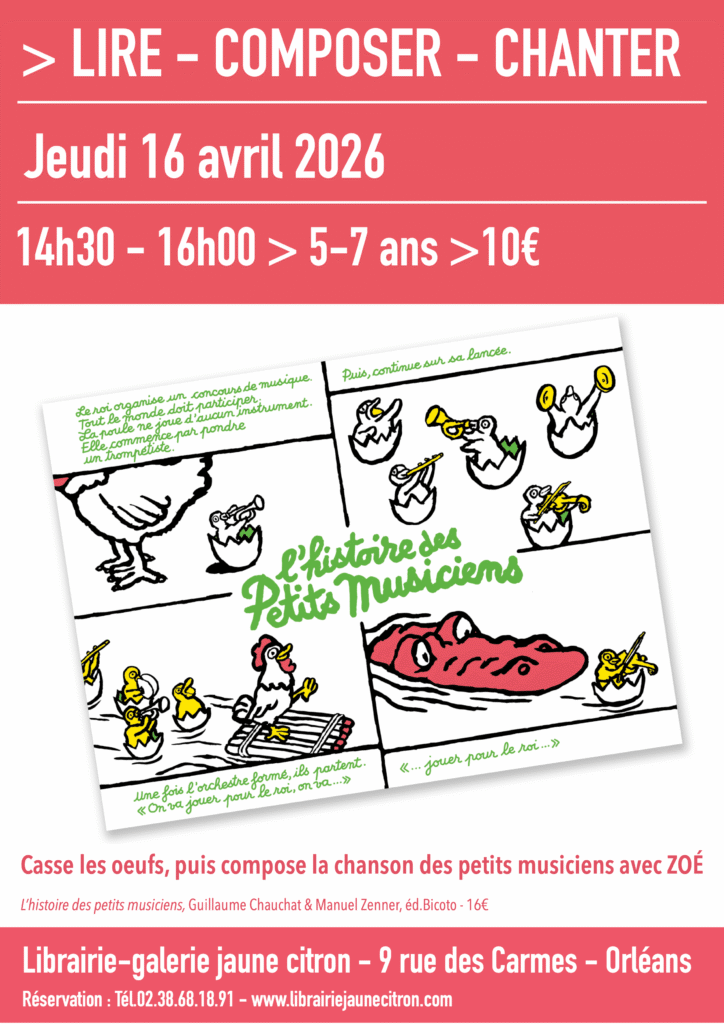 lire, composer et chanter une chanson autour d'un album jeunesse