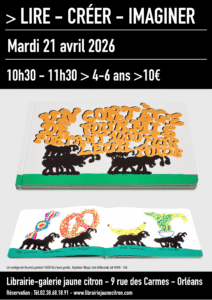 Atelier créatif autour d'un album jeunesse à Orléans