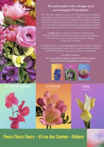 cartes oracle de la fleuriste Camille Aron