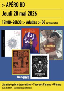 Apéro BD avec présentation des dernièrs coups de coeur