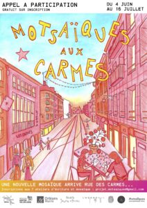 projet mosaïque dans le quartier des Carmes
