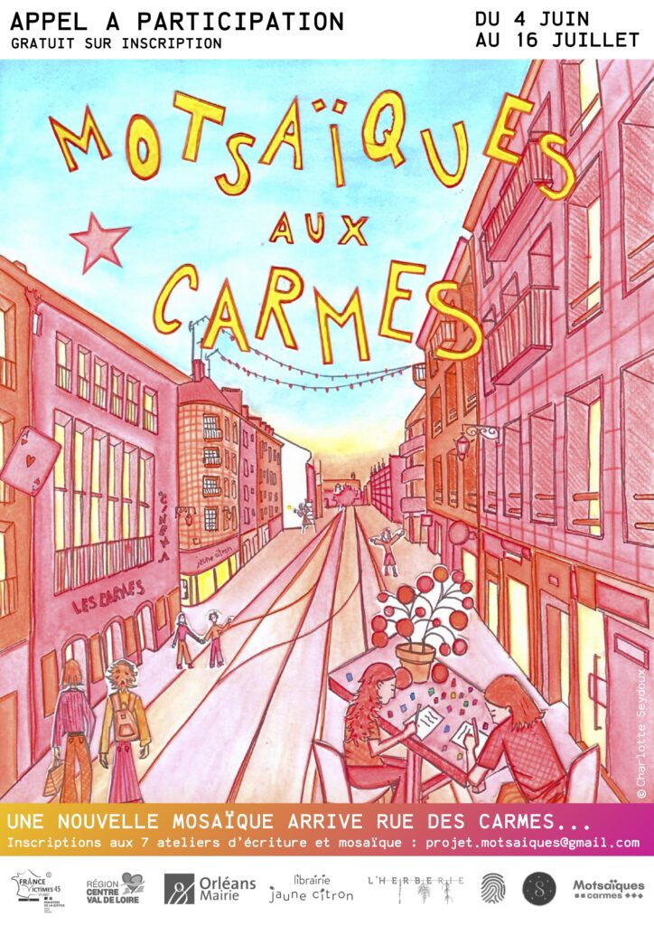 projet mosaïque dans le quartier des Carmes